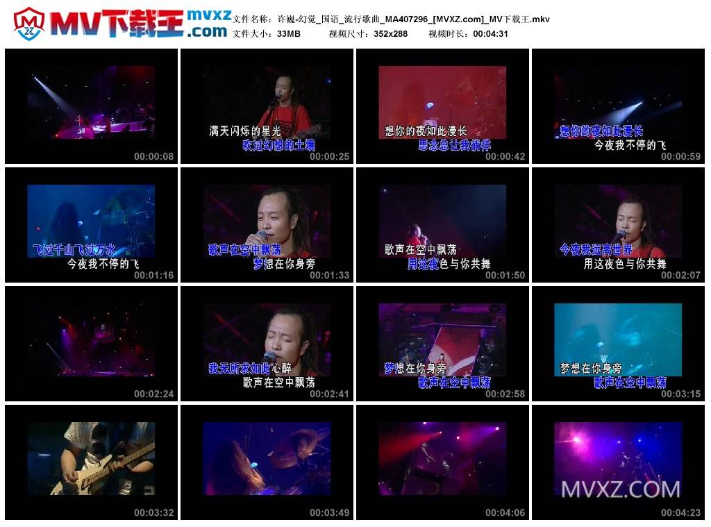 许巍-幻觉_国语_流行歌曲_MA407296